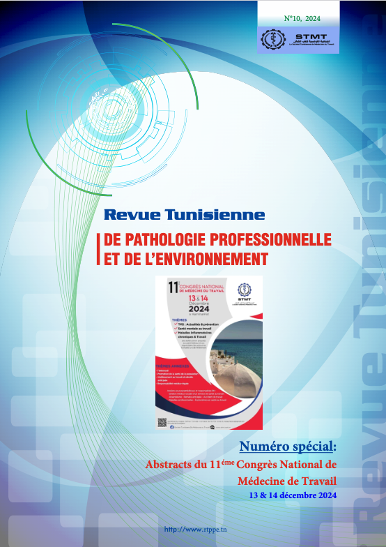 Couverture Liste des communications orales